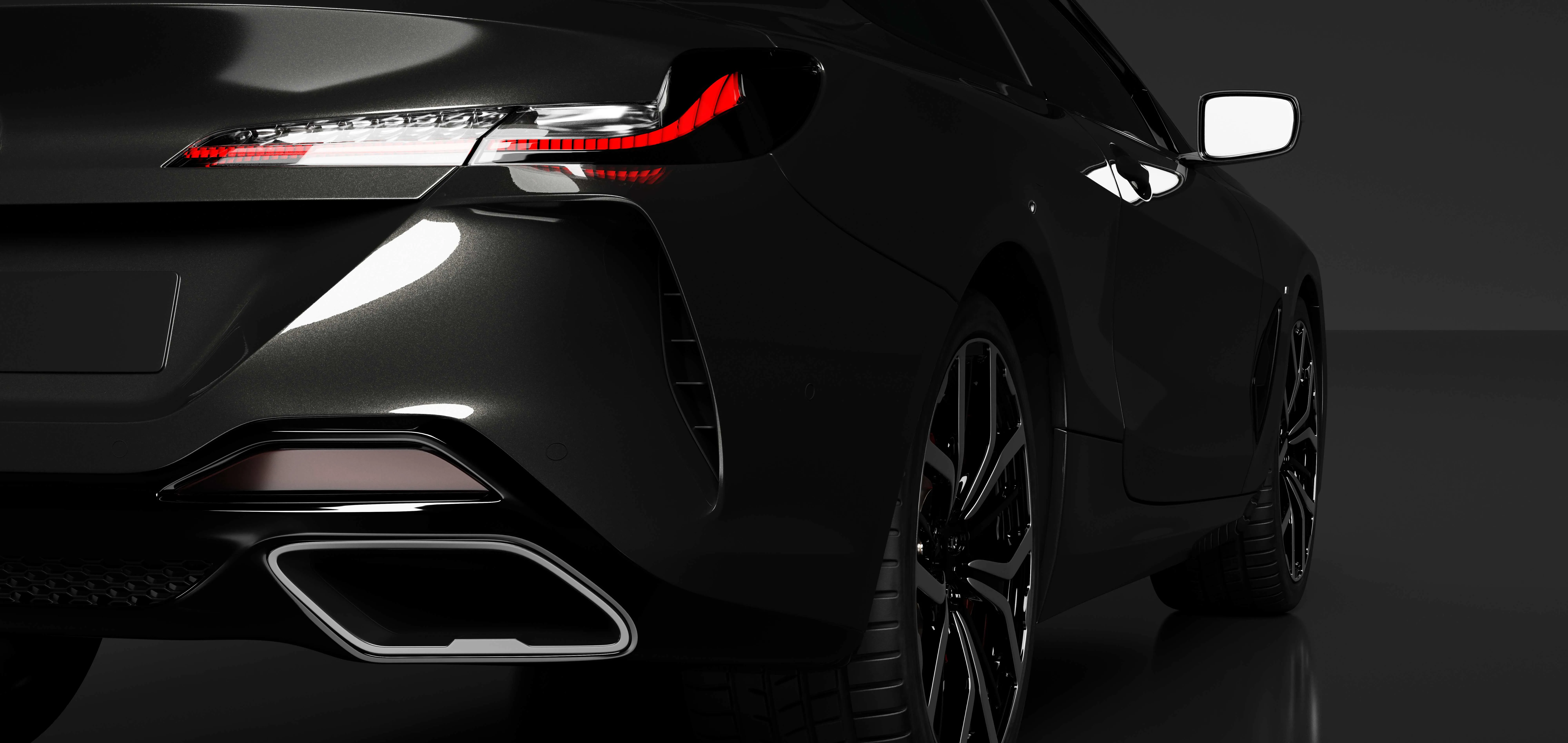 Carro luxuoso blindado
